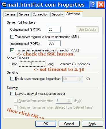 Fill in user details and click the "Advanced" tab. Fill in user details and click the "Advanced" tab.
