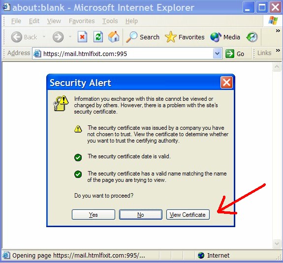 click "view certificate". click "view certificate".