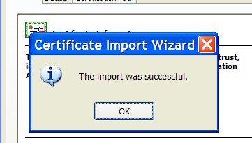 Click "Ok". Click "Ok".